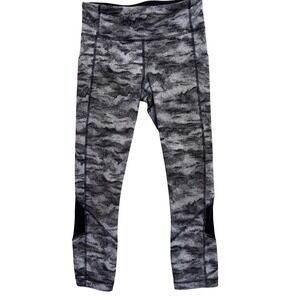 Lululemon Pace Rival Luxtreme Hazy Days Crop Workout Leggings Size 4‎